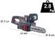 AL-KO Comfort CS 1825 - 18V/2,5 Ah Battery-powered chainsaw - 25 cm Blade