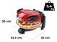 G3 Ferrari Delizia Rosso - Electric Pizza Oven - Refractory Stone