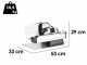 Berkel Home Line Plus 200 Matt Black - Slicer with blade 195 mm
