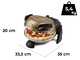 G3 Ferrari Delizia Bronze - Electric Pizza Oven - Refractory Stone