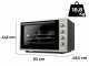 G3 Ferrari Rost&ograve; - Ventilated electric oven with rotisserie - 58L 1800W