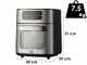 DCG FR3610D -  10 L 1900 W Digital Air Fryer