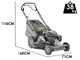 Marina Systems HR 54 SH Self-Propelled Lawn Mower - 4-in-1 - Honda GCVx170 Engine