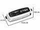 CTEK CT5 TIME TO GO - Charger and Maintainer - 8 Steps - 12V 5A