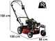 Marina Systems GRINDER ZERO SK Self-propelled Mulching Lawn Mower - 52 cm Cutting Width - Kohler HD775 Engine