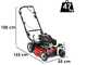 Marina Systems GRINDER ZERO SH Self-propelled Lawn Mower with Mulching - 52 cm Cutting Width - Honda GCVx 200 Engine - Double Mulching Blade