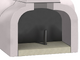 Edilmark FR 95 - Built-in Wood-fired Pven with 76x81 cm Hob