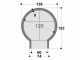 Edilmark FP 120N - Built-in Wood-fired Oven with &Oslash; 120 cm Hob - Cooking Capacity 8 Pizzas