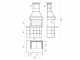 Edilmark Primavera L - Wood and charcoal masonry barbecue