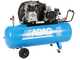 Abac A49B 200 CT4 - Three-phase belt driven electric air compressor - 4 HP motor - 200 litres
