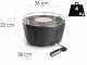 Class InstaGrill - smokeless charcoal barbecue - Anthracite shell