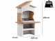 Palazzetti Lido - Wood and coal masonry barbecue