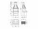 Palazzetti Portorose - Wood and charcoal masonry barbecue