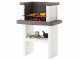 Palazzetti Belair - Concrete charcoal barbecue