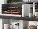 Palazzetti Menton - Masonry wood and coal barbecue
