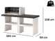 Palazzetti Menton - Masonry wood and coal barbecue