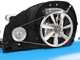 ABAC EXT A39B 270 CM3 - Single-phase electric belt driven air compressor - Motor 3 HP - 270 litres