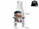 Palazzetti Dany - Masonry wood and coal barbecue