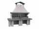 Edilmark Golia - Wood and Charcoal Masonry Barbecue