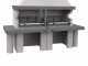 Edilmark Golia - Wood and Charcoal Masonry Barbecue