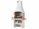 Palazzetti Tenerife 2 - Wood and charcoal masonry barbecue