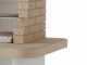 Palazzetti Tenerife 2 - Wood and charcoal masonry barbecue