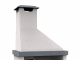 Edilmark Happy - Wood and Charcoal Masonry Barbecue - Hood and Left-side Fire Basket