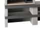 Edilmark KUBO.1 - Masonry barbecue with wood and charcoal - Right fire