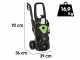 Ribimex RX5 - Cold Water Pressure Washer - 160 Bar Max - 460 L/h Flow Rate