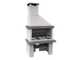 Edilmark Happy - Masonry barbecue with wood and charcoal - Backfire