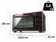 G3 Ferrari Il Moro - Ventilated electric oven - 20L 1380W