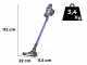 G3 Ferrari Stardust 22V - Cordless rechargeable electric broom - Lithium-ion battery 22.2 V