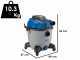 Annovi &amp; Reverberi AR3770 - Vacuum cleaner - Plastic drum 35 lt - 1600W