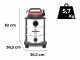 G3 Ferrari Fusto - Wet &amp; Dry Vacuum Cleaner - 30 L Drum