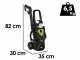 Ribimex RX3 - Cold Water Pressure Washer - 145 Bar Max - 480 L/h Flow Rate