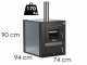 Fontana People - Built-in Wood-fired Oven 80x45 cm