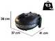 Spice Electronics Diavola Pro V 2.0 Nero - Electric Pizza Oven - Refractory Stone