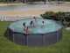 Gre Granada Round &Oslash;550 x 132 cm - Above-ground Steel Pool