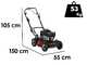 Marina Systems GRINDER 4X4 SKW - Trailed Petrol Lawn Mower - Kawasaki FJ180V Engine - 52 cm Cut