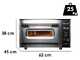 Calory Forni CF62E Mastro - Electric High Chamber Pizza Oven