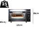 Calory Forni CF62E Mastro - Electric pizza oven - High chamber