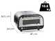 MACOM - Just Kitchen Pizza Oven - Electric Oven - 1700W