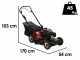 Marina Systems 4 MAXI 52 SH - Trailed petrol lawn mower - 4-in-1 - Honda GCVx 200 engine