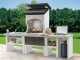 Palazzetti Bilbao 2 - Outdoor masonry kitchen