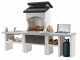 Palazzetti Bilbao 2 - Outdoor masonry kitchen