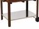 Top Line Super Flipper - Corten Wood and Coal Barbecue
