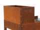 Top Line Super Flipper - Corten Wood and Coal Barbecue