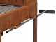 Top Line Super Flipper - Corten Wood and Coal Barbecue