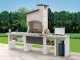 Palazzetti Guanaco 2 - Outdoor Masonry Kitchen
