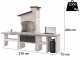 Palazzetti Guanaco 2 - Outdoor Masonry Kitchen